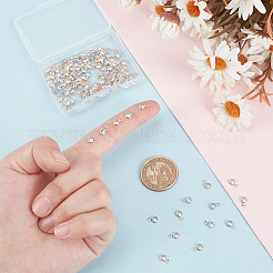 120 Stück 2 Farben Messing Micro Pave Zirkonia Charms&nbsp;FIND-HY0003-62