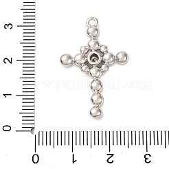 Pendentifs avec zircon cubiques à micro-pavés en laiton&nbsp;KK-F895-01P