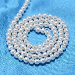 Runde Schale Perle Perle Stränge&nbsp;BSHE-L011-3mm-A013