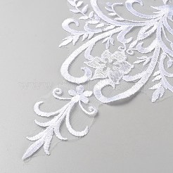 Blumen-Ethno-Stil-Stickerei-Polyester-Spitzenapplikationen&nbsp;AJEW-WH0471-59