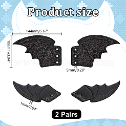 Schuhzubehör aus glitzerndem Kunstleder&nbsp;FIND-WH0110-871