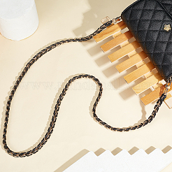 Chaîne de sac en cuir pu et alliage&nbsp;FIND-WH0040-16A