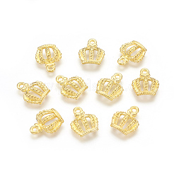 Style tibétain breloques de la Couronne en alliage&nbsp;EBB054Y-G