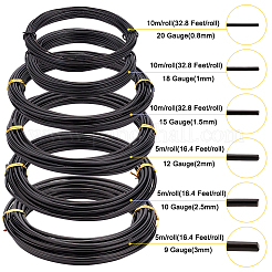 6 rouleau de fil d'aluminium de 6 tailles&nbsp;FIND-BC0003-86B
