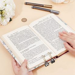 4 Stück Büroklammern aus Metall&nbsp;AJEW-CP00014
