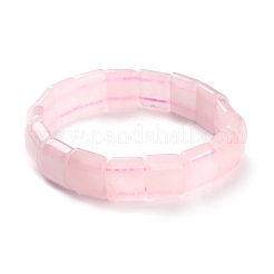Bracelets extensibles en perles de quartz rose naturel pour femmes&nbsp;BJEW-C081-10