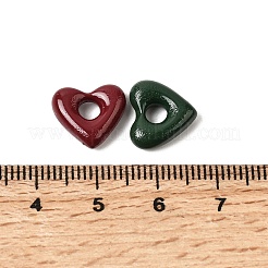 Pendentifs d'émail en laiton &nbsp;KK-H002-61G-RS