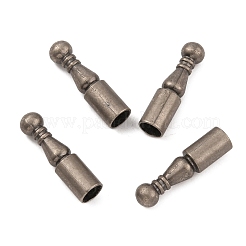 Legierung Endkappen für Kord&nbsp;FIND-WH0146-32B