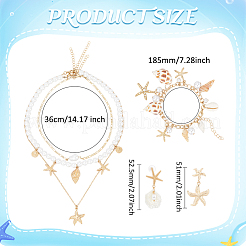Schmuck Sets&nbsp;SJEW-ME0001-06