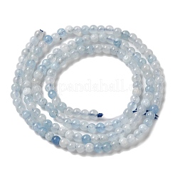 Natürliche Aquamarin Perlen Stränge&nbsp;G-B090-A17-03