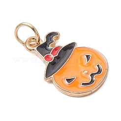 8 pendenti smaltati in lega di Halloween&nbsp;PALLOY-JF04131
