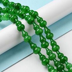 Natürliche weiße Jade perlen Stränge&nbsp;G-C039-B01