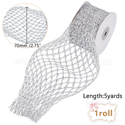 Cinta elástica de poliéster de 5 yarda.&nbsp;DIY-WH0036-49B