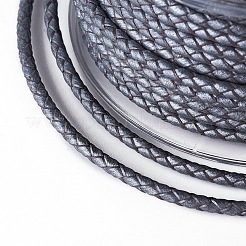 Cordon de vache tressé&nbsp;WL-I003-3mm-B-11