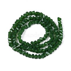 Chapelets de perles en verre opaques&nbsp;GLAA-N019-4mm-17
