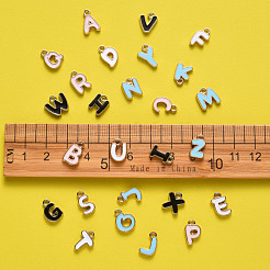 Legierung Emaille Anhänger / charms&nbsp;ENAM-S125-001A-NR