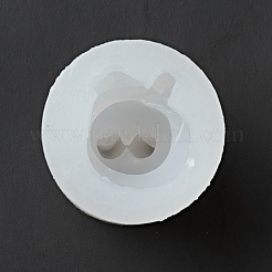 Moules en silicone d'affichage de figurine de lapin de pâques bricolage&nbsp;LS-DIY-G070-01C