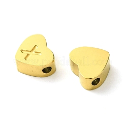 Placcatura ionica (ip) perle in acciaio inossidabile chirurgico 316l&nbsp;STAS-R230-01X-G-1