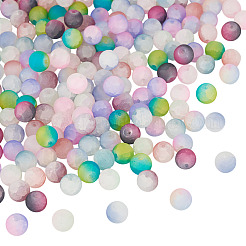 200 pz 10 colori craquelé perline di vetro fili&nbsp;GLAA-TA0003-31B