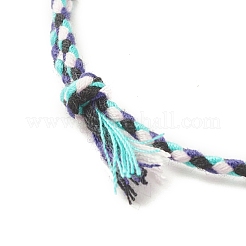 5 Stück Makramee-Baumwollgeflecht-Fußkettchen-Set&nbsp;AJEW-AN00486-04