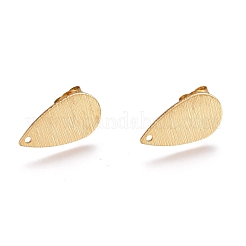 Fornituras de aretes de latón&nbsp;KK-O123-D