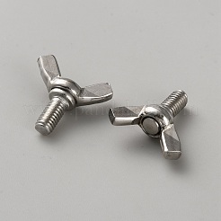Flügelmutterschrauben aus Edelstahl 304&nbsp;DIY-WH0888-481A-P