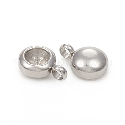 Colgante de acero inoxidable 201 resistente al deslustre con engastes de rhinestone&nbsp;X-STAS-G224-27P