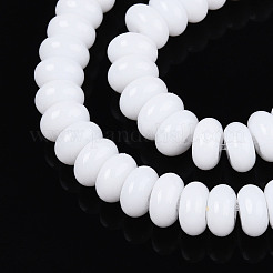 Perle di vetro verniciate a spruzzo opaco&nbsp;GLAA-ZX008-4mm-18G