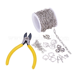 DIY kits de fabricación de pulseras y collares&nbsp;DIY-SZ0001-21B