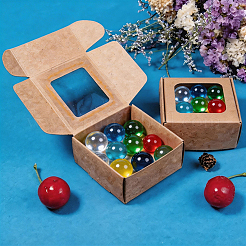 24 boîte d'emballage pliante en papier kraft&nbsp;CBOX-CN0001-01