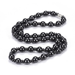 Synthetischen magnetischen Hämatit-Schmuck-Sets&nbsp;SJEW-F201-02