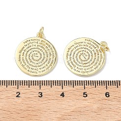 Messing Anhänger & Charms&nbsp;X-KK-C165-05G