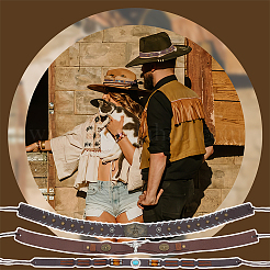 14 bande de chapeau en cuir PU de 14 styles&nbsp;AJEW-OC0015-69