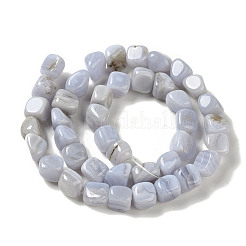 Naturali pizzo blu agata perline fili&nbsp;G-NH0017-B05-02