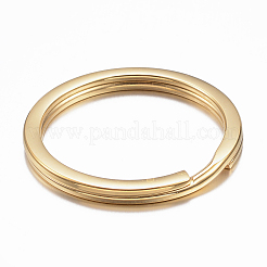 Ionenplattierung (IP) 304 Edelstahl geteilte Schlüsselringe&nbsp;LS-STAS-H383-29G