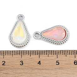 UV-beschichtete Legierung mit bunten Glas-Strass-Anhängern&nbsp;FIND-M018-35P