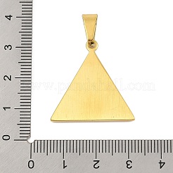 Ionenplattierung (IP) 304 Edelstahlanhänger&nbsp;STAS-D112-10G