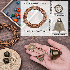 Kits de fabrication de décorations de poignées de porte à faire soi-même&nbsp;DIY-SC0033-21