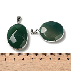 Pendenti tinti in agata naturale&nbsp;G-M415-02P