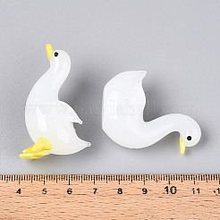 2 Stück handgefertigte Bunte Malerei-Enten-Ausstellungsdekorationen&nbsp;LAMP-T023-20