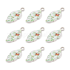 Pendente smaltati in lega&nbsp;LS-PALLOY-TAC0009-25P-B