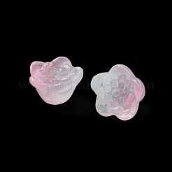 Lackiert transparent Glasperlen&nbsp;X-GLAA-D006-10
