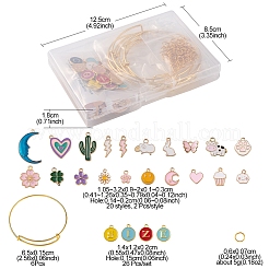Bausatz zur Herstellung von niedlichen Charm-Armreifen&nbsp;DIY-FS0003-60