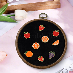 Présentoir mural en ABS pour broches et bijoux&nbsp;AJEW-WH20098-135C-03