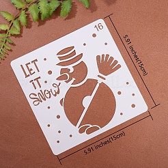 16 Blatt 16 Schablone zum Zeichnen von Haustieren&nbsp;DIY-SZ0003-80