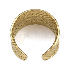 Anelli polsini in acciaio inossidabile 304&nbsp;RJEW-D332-012E-G