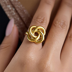 Anelli geometrici a spirale in acciaio inossidabile 304&nbsp;PQ1918-4
