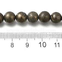 Fili di perline di pirite naturale&nbsp;G-H059-A01-01