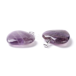 Natürlichen Amethyst Edelsteinanhänger&nbsp;G-G956-B33-FF