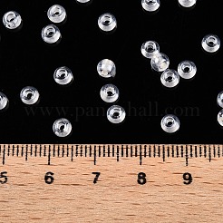 6/0 perline rotonde di vetro trasparenti all'interno colorate&nbsp;X1-SEED-N006-004A
